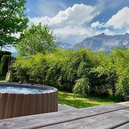Appartement Avec Jacuzzi Dans Chalet Prive, Grande Terrasse, Parking Gratuit ليز أوش المظهر الخارجي الصورة